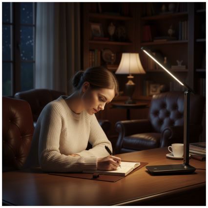 Brilagi - LED Stmívatelná stolní lampa VARIO LED/7W/230V 3000/4000/6500K antracit