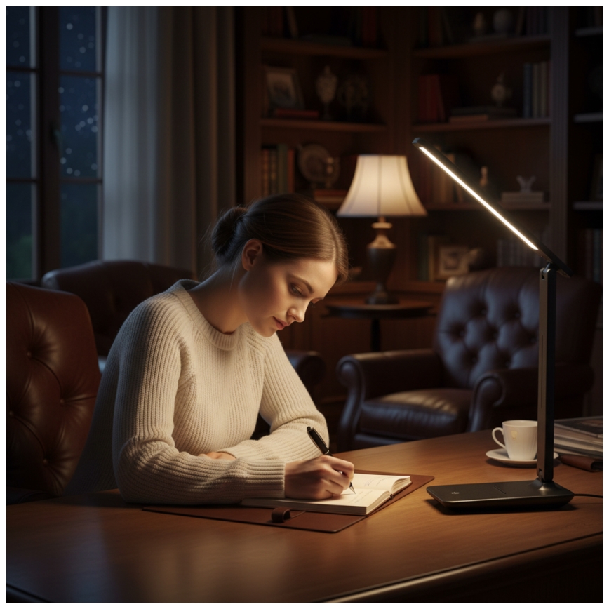 Brilagi - LED Stmívatelná stolní lampa VARIO LED/7W/230V 3000/4000/6500K antracit
