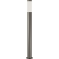 Brilagi - LED Stmívatelná venkovní lampa ELIA 1xE27/6W/230V 2700-6500K IP44 Wi-Fi 100 cm matný chrom