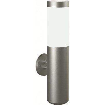 Brilagi - LED Stmívatelná venkovní nástěnná lampa ELIA 1xE27/6W/230V 2700-6500K IP44 Wi-Fi matný chrom