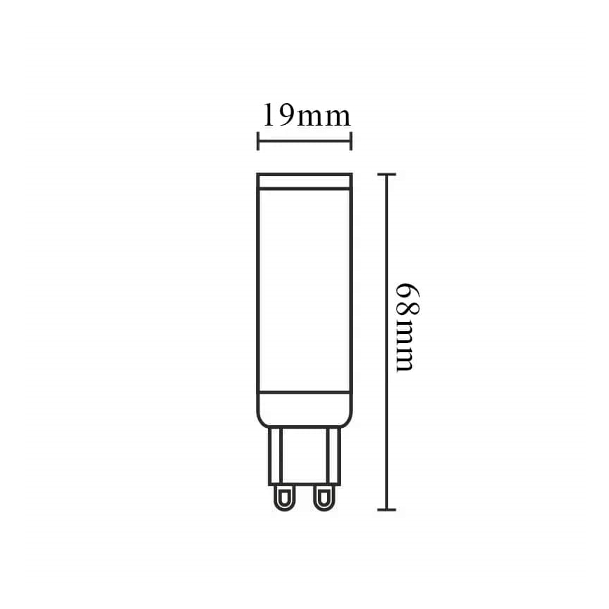 Brilagi - LED Stmívatelná žárovka G9/6W/230V 3000K