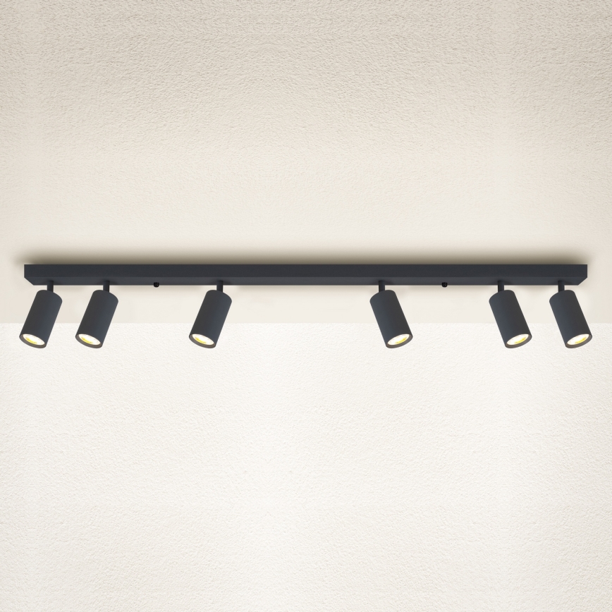 Brilagi - LED Stmívatelné bodové svítidlo SELE 6xGU10/6,5W/230V 2700-6500K antracit