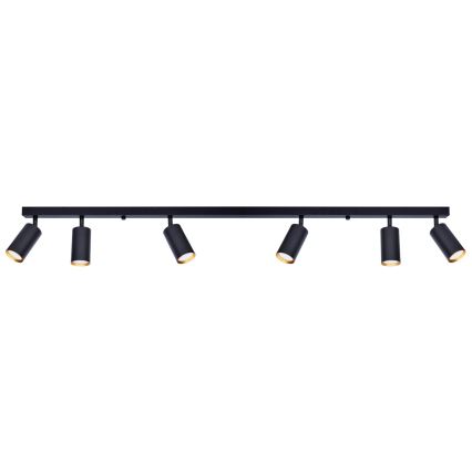 Brilagi - LED RGBW Stmívatelné bodové svítidlo SELE 6xGU10/6,5W/230V 2700-6500K černá/zlatá