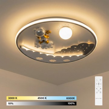 Brilagi - LED Stmívatelné dětské stropní svítidlo ASTRO LED/68W/230V 3000-6000K pr. 49 cm + dálkové ovládání