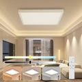 Brilagi - LED Stmívatelné koupelnové stropní svítidlo FRAME SMART LED/50W/230V 3000-6000K IP44 bílá + dálkové ovládání