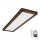 Brilagi - LED Stmívatelné koupelnové stropní svítidlo WOODY FRAME LED/50W/230V dub ořech 120x30 cm 3000-6000K IP44 + dálkové ovládání