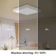 Brilagi - LED Stmívatelné koupelnové stropní svítidlo FRAME SMART LED/24W/230V 3000-6000K IP44 bílá + dálkové ovládání