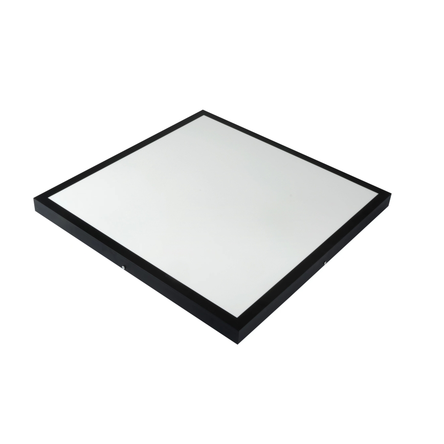 Brilagi - LED Stmívatelné koupelnové stropní svítidlo FRAME SMART LED/50W/230V 60x60 cm 3000-6000K IP44 černá + dálkové ovládání