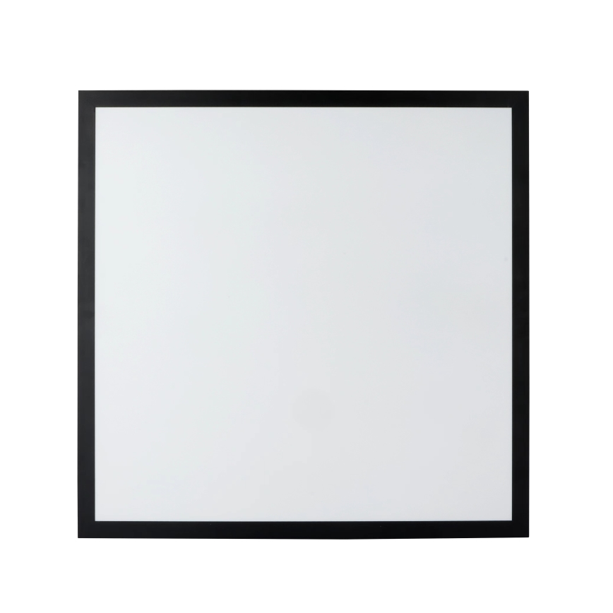 Brilagi - LED Stmívatelné koupelnové stropní svítidlo FRAME SMART LED/50W/230V 60x60 cm 3000-6000K IP44 černá + dálkové ovládání