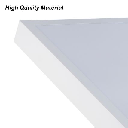 Brilagi - LED Stmívatelné koupelnové stropní svítidlo FRAME SMART LED/96W/230V 120x60 cm 3000-6000K IP44 bílá + dálkové ovládání