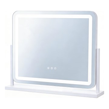 Brilagi - LED Stmívatelné make-up zrcadlo ARIZONA LED/25W/230V 3000/4000/6500K 55x44 cm bílá
