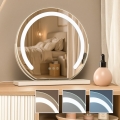 BRILAGI - LED Stmívatelné make-up zrcadlo CALIFORNIA LED/14W/230V 3000/4000/6500K 41x40 cm bílá