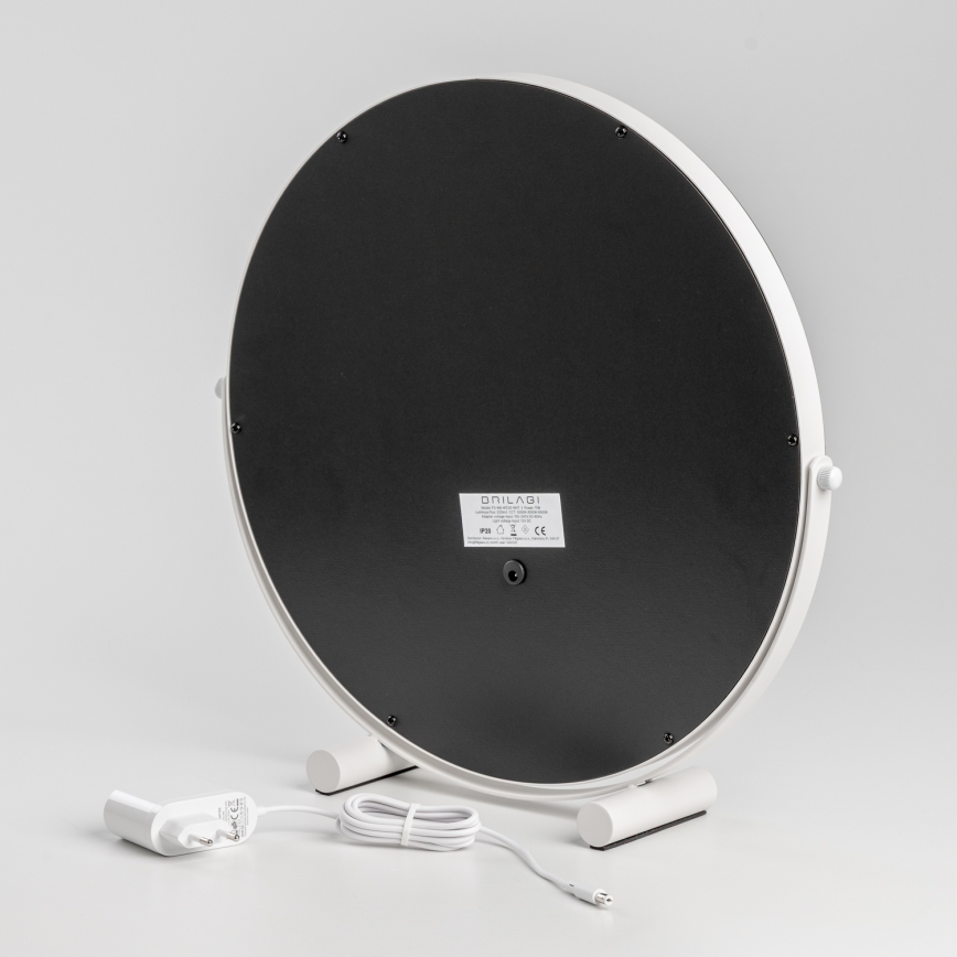 BRILAGI - LED Stmívatelné make-up zrcadlo CALIFORNIA LED/17W/230V 3000/4000/6500K pr. 42 cm bílá