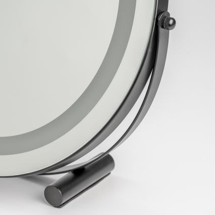 BRILAGI - LED Stmívatelné make-up zrcadlo CALIFORNIA LED/17W/230V 3000/4000/6500K pr. 42 cm černá
