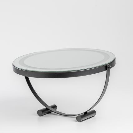 BRILAGI - LED Stmívatelné make-up zrcadlo CALIFORNIA LED/17W/230V 3000/4000/6500K pr. 42 cm černá