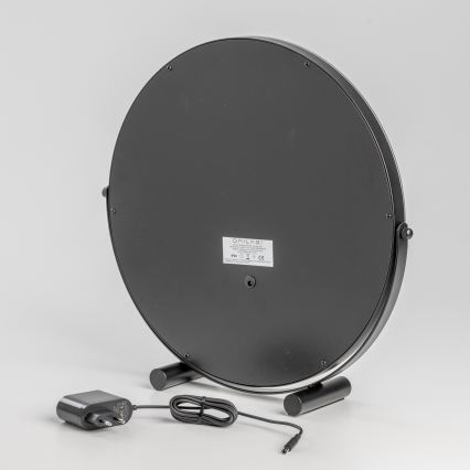BRILAGI - LED Stmívatelné make-up zrcadlo CALIFORNIA LED/17W/230V 3000/4000/6500K pr. 42 cm černá