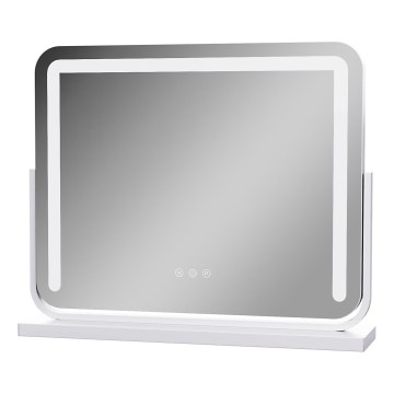 Brilagi - LED Stmívatelné make-up zrcadlo CALIFORNIA LED/22W/230V 3000/4000/6500K 58x43 cm bílá