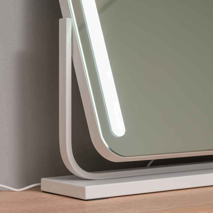 BRILAGI - LED Stmívatelné make-up zrcadlo CALIFORNIA LED/22W/230V 3000/4000/6500K 58x43 cm bílá