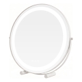 Brilagi - LED Stmívatelné make-up zrcadlo FLORIDA LED/17W/230V 3000/4000/6500K pr. 42 cm bílá
