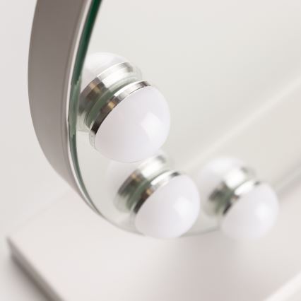 Brilagi - LED Stmívatelné make-up zrcadlo HOLLYWOOD LED/12W/230V 3000/4000/6500K
