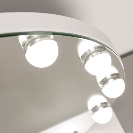 Brilagi - LED Stmívatelné make-up zrcadlo HOLLYWOOD LED/12W/230V 3000/4000/6500K