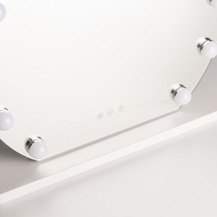 Brilagi - LED Stmívatelné make-up zrcadlo HOLLYWOOD LED/12W/230V 3000/4000/6500K