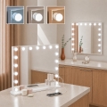 BRILAGI - LED Stmívatelné make-up zrcadlo HOLLYWOOD LED/15W/230V CCT + 2x USB 60x50 cm bílá