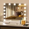 BRILAGI - LED Stmívatelné make-up zrcadlo HOLLYWOOD LED/15W/230V CCT + USB bílá