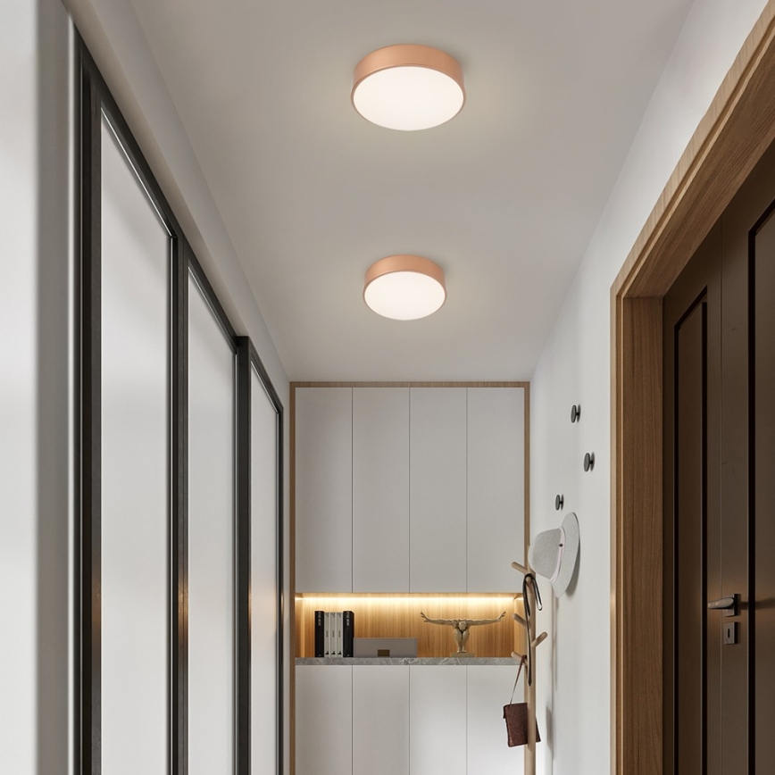 BRILAGI - LED Stmívatelné stropní svítidlo POOL LED/24W/230V 3000-6000K pr. 20 cm měděná + dálkové ovládání