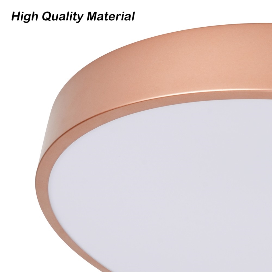 BRILAGI - LED Stmívatelné stropní svítidlo POOL LED/24W/230V 3000-6000K pr. 20 cm měděná + dálkové ovládání