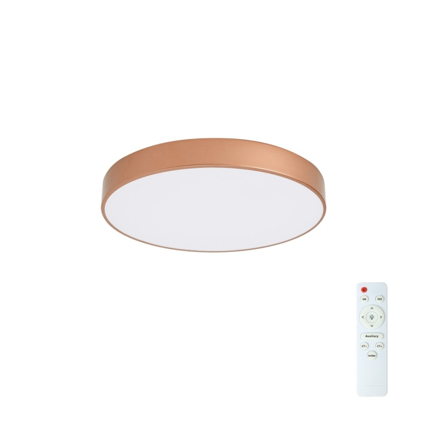 BRILAGI - LED Stmívatelné stropní svítidlo POOL LED/60W/230V 3000-6000K pr. 50 cm měděná + dálkové ovládání