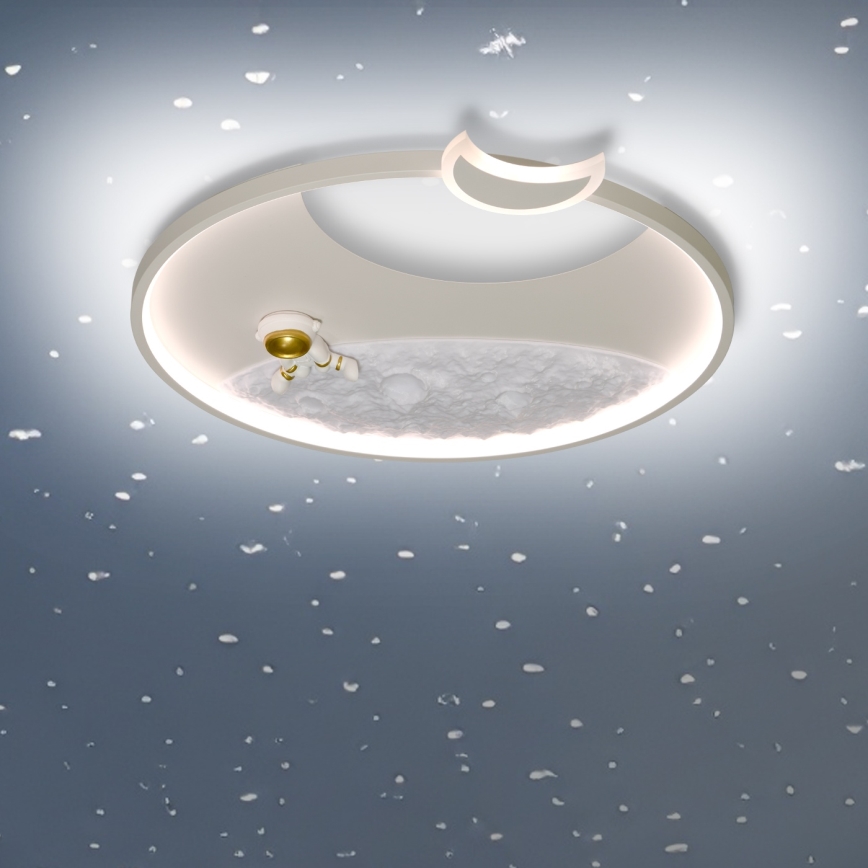 Brilagi - LED Stmívatelné stropní svítidlo ASTRO LED/20W/230V pr. 50 cm 3000-6000K astronaut + dálkové ovládání