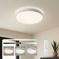 Brilagi - LED Stmívatelné stropní svítidlo CORVO LED/72W/230V 3000-6000K bílá pr. 50 cm + dálkové ovládání