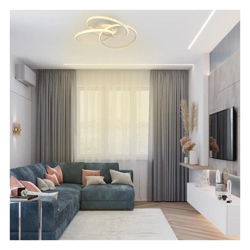 Brilagi - LED Stmívatelné stropní svítidlo COSMOWAVE LED/70W/230V 3000-6500K + dálkové ovládání