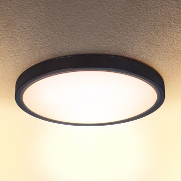 Brilagi - LED Stmívatelné stropní svítidlo ESTELA LED/36W/230V 3000-6500K pr. 30 cm černá + dálkové ovládání