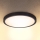 Brilagi - LED Stmívatelné stropní svítidlo ESTELA LED/48W/230V 3000-6500K ø 40 cm černá + dálkové ovládání