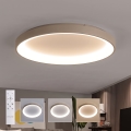 BRILAGI - LED Stmívatelné stropní svítidlo FALCON II LED/108W/230V 3000-6500K pr. 80 cm bílá/béžová + dálkové ovládání