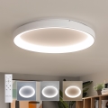 Brilagi - LED Stmívatelné stropní svítidlo FALCON II LED/108W/230V 3000-6500K pr. 80 cm bílá + dálkové ovládání
