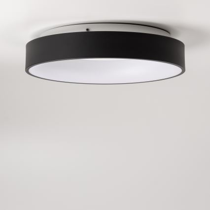 Brilagi - LED Stmívatelné stropní svítidlo FALCON LED/80W/230V 3000-6500K pr. 60 cm černá + dálkové ovládání