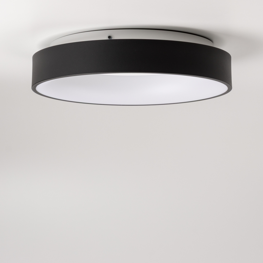 Brilagi - LED Stmívatelné stropní svítidlo FALCON LED/80W/230V 3000-6500K pr. 60 cm černá + dálkové ovládání