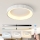 Brilagi - LED Stmívatelné stropní svítidlo FALCON MODERN LED/54W/230V 3000-6000K 60 cm bílá + dálkové ovládání