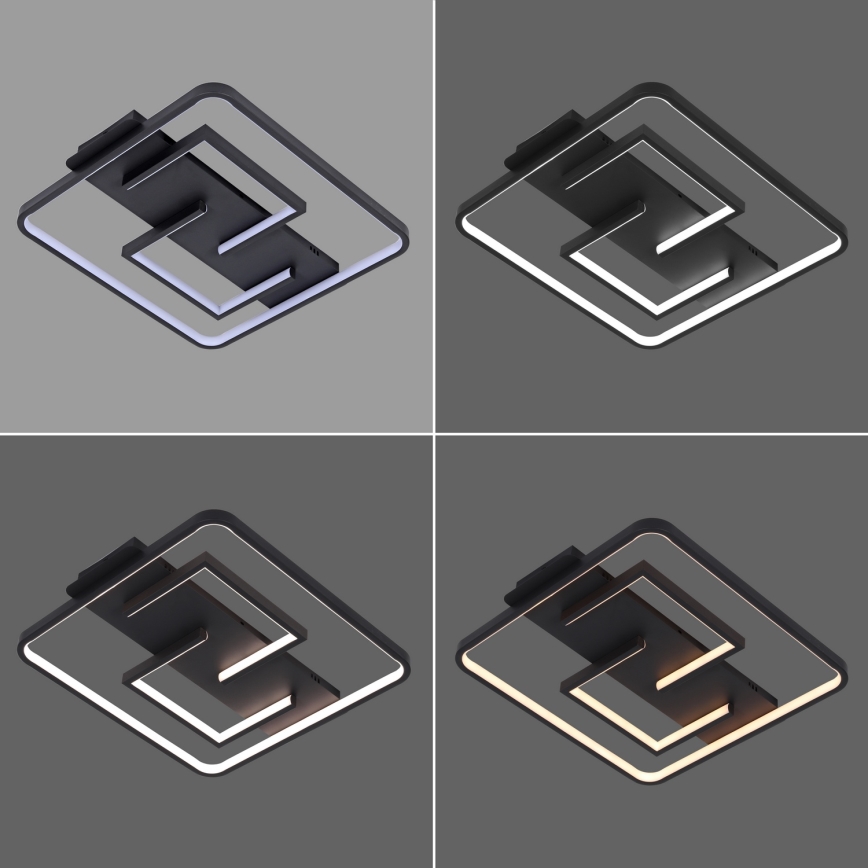Brilagi - LED Stmívatelné stropní svítidlo FLARE LED/34W/230V 3000-6000K + dálkové ovládání