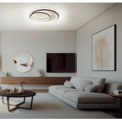 Brilagi - LED Stmívatelné stropní svítidlo FLARE LED/38W/230V 3000-6000K + dálkové ovládání