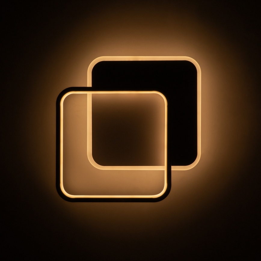 Brilagi - LED Stmívatelné stropní svítidlo FLARE LED/43W/230V 39,5x45 cm 3000/4000/6000K + dálkové ovládání