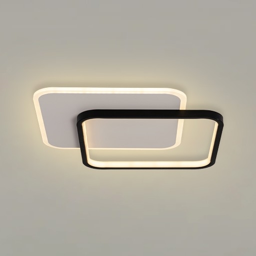 Brilagi - LED Stmívatelné stropní svítidlo FLARE LED/43W/230V 39,5x45 cm 3000/4000/6000K + dálkové ovládání