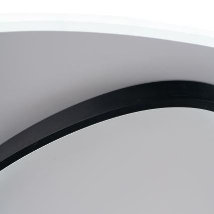 Brilagi - LED Stmívatelné stropní svítidlo FLARE LED/70W/230V 3000-6000K 55x55 cm bílá/černá + dálkové ovládání