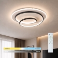 BRILAGI - LED Stmívatelné stropní svítidlo FLARE LED/70W/230V 3000-6000K pr. 50 cm bílá/černá + dálkové ovládání
