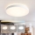 Brilagi - LED Stmívatelné stropní svítidlo GLASS POOL DOUBLE LED/60W/230V 3000-6000K pr. 50 cm bílá + dálkové ovládání