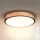 Brilagi - LED Stmívatelné stropní svítidlo GLORIA LED/48W/230V 3000-6500K dub pr. 40 cm + dálkové ovládání