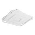 Brilagi - LED Stmívatelné stropní svítidlo IRIS LED/98W/230V 3000-6000K 50x50 cm bílá + dálkové ovládání